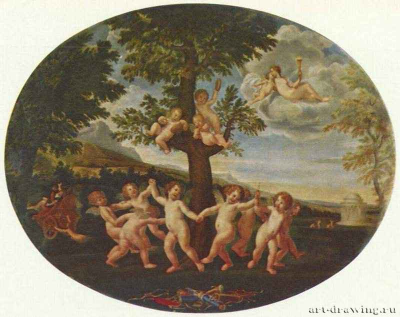 Танец амуров. 1620 - 1630 * - Dance of Cupids. 1620 - 1630 *
90 x 114 смХолстБароккоИталияМилан. Пинакотека БрераБолонская школа